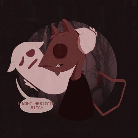 A character i draw with mouse